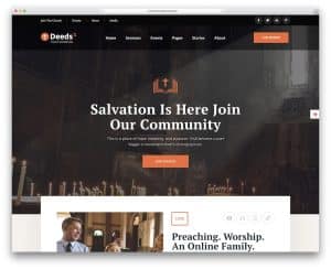 church web design